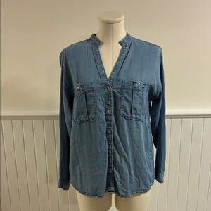 Zara Light Blue Denim Shirt